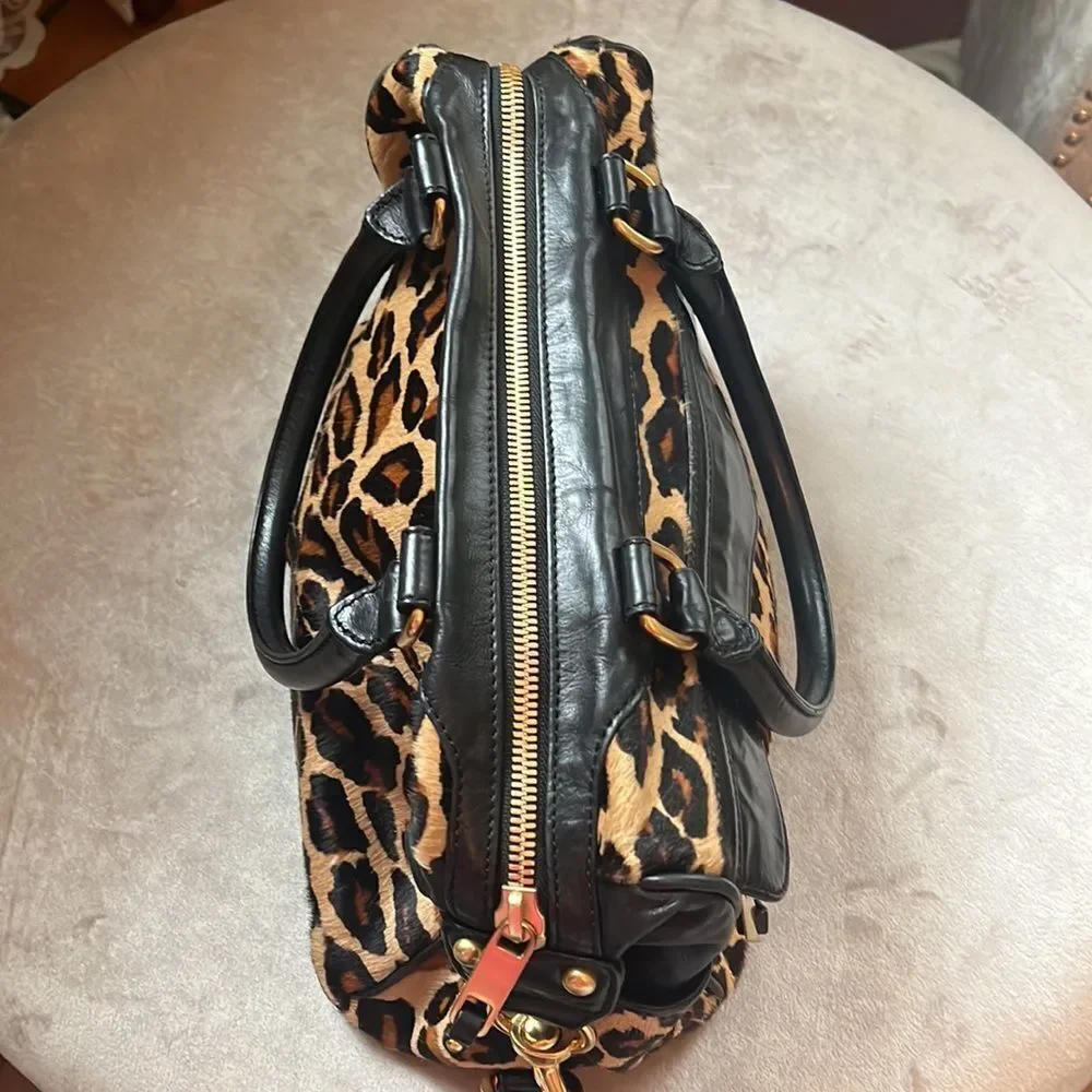#mobwife 🌺 Rebecca Minkoff RARE Cheetah *Ponyhair* Satchel
